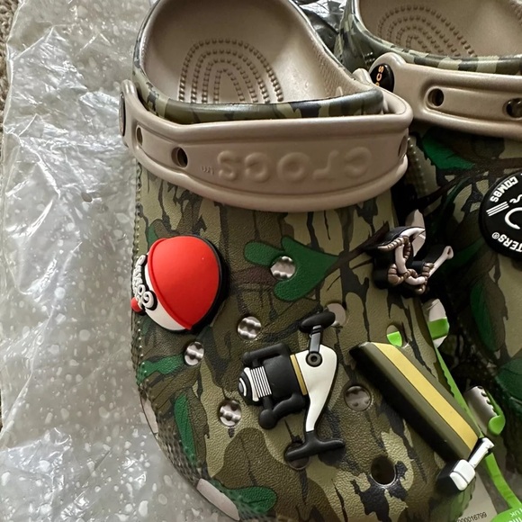 LUKE COMBS X CROCS Bootlegger CLASSIC CLOG Mossy Oak Camo M4/W6 & M5/W7 - Picture 6 of 11